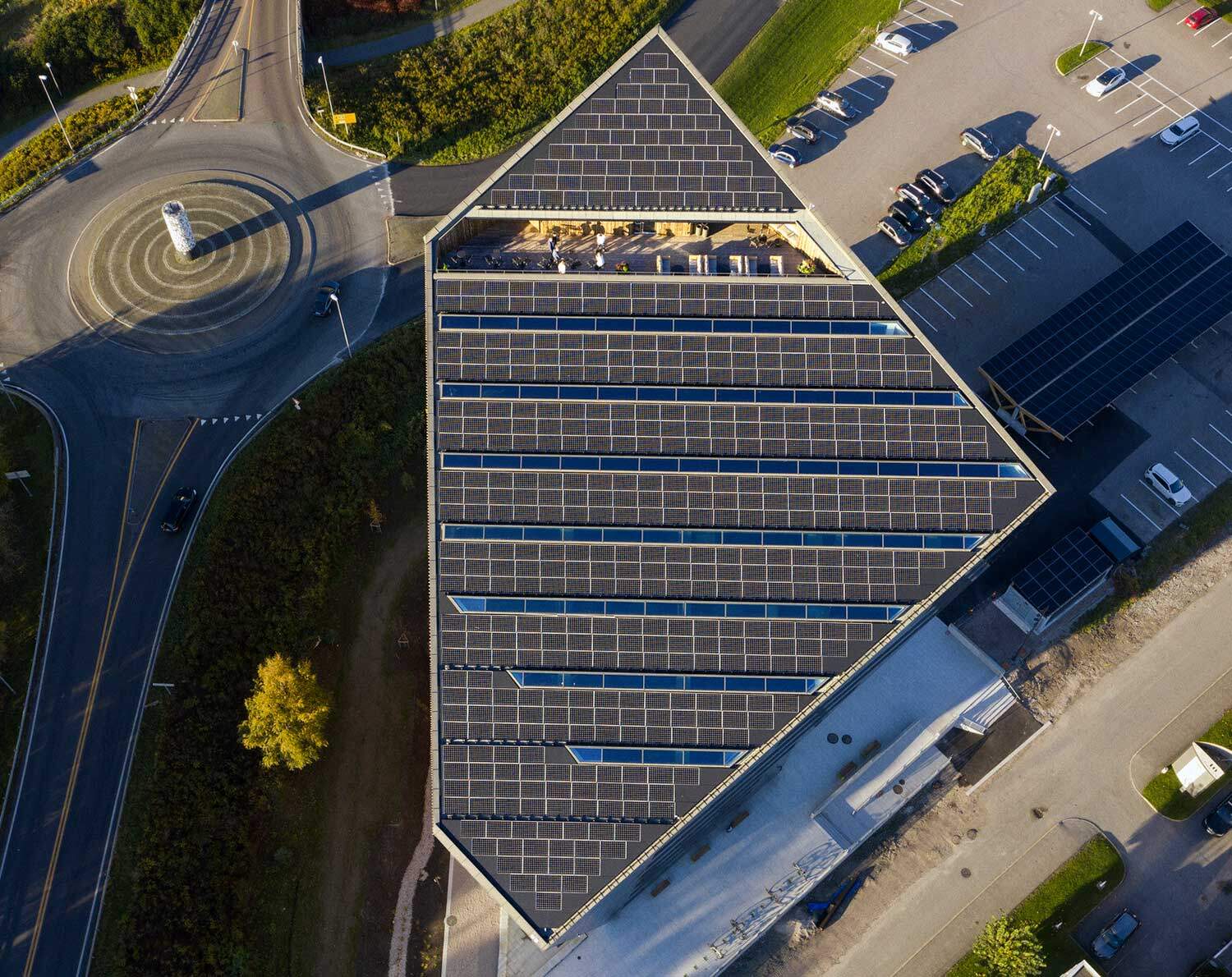 Powerhouse Telemark Sustainable Building featuring Steni Panels