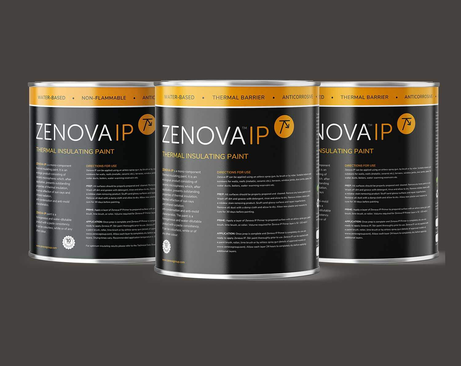 ZENOVA IP Thermal Insulating and Anti-Mold Paint
