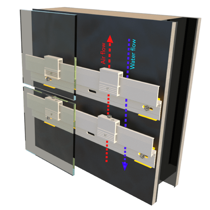 XKELEX-CS19 Horizontal Rainscreen Attachment System