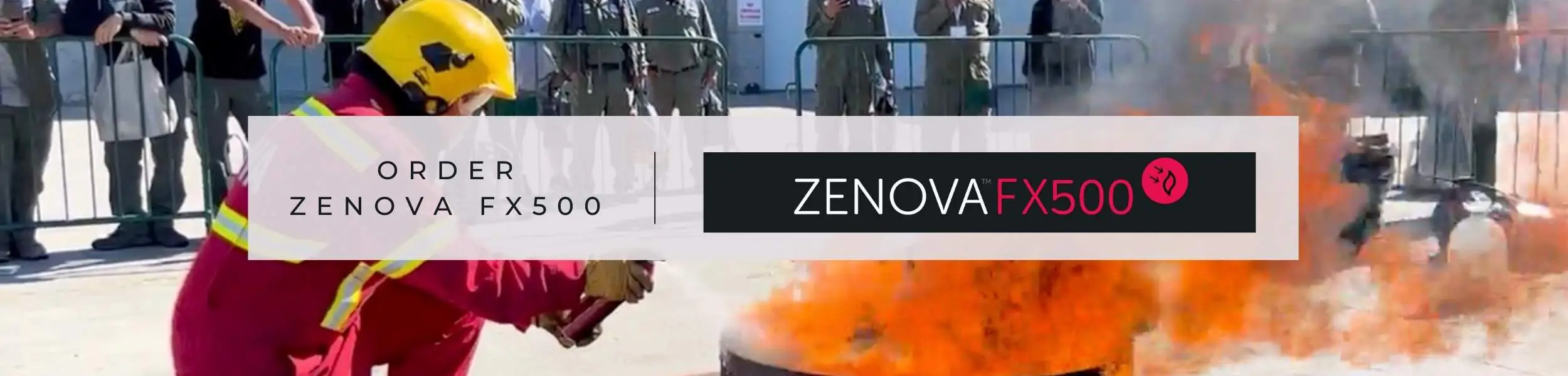 ZENOVA FX Aerosol Fire Extinguisher