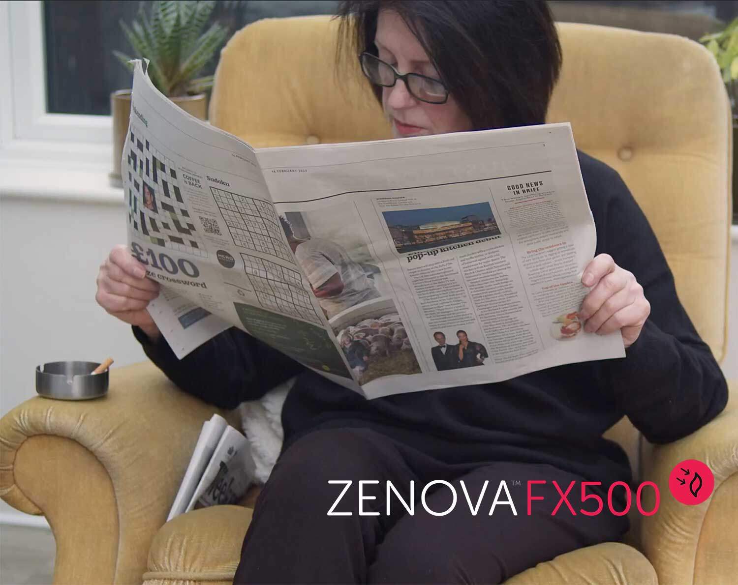 ZENOVA FX500 Handheld Fire Extinguisher