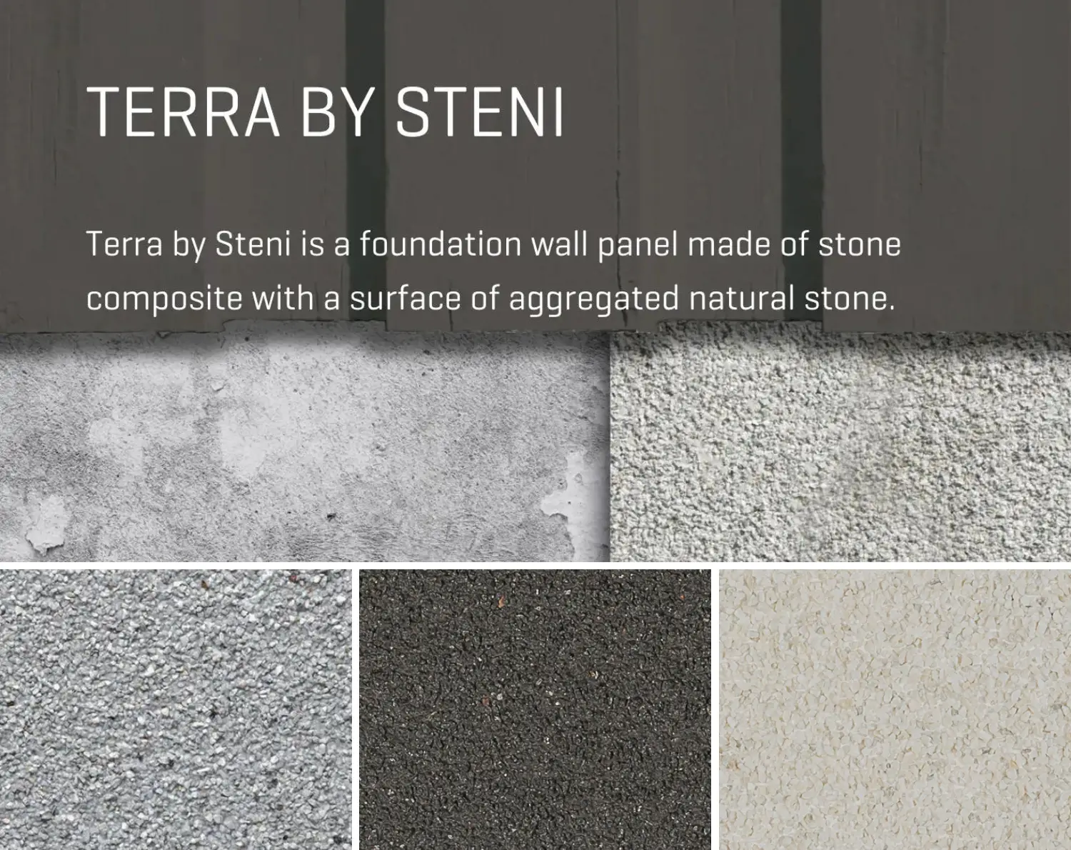 Steni Terra Stone Core Foundation Cladding