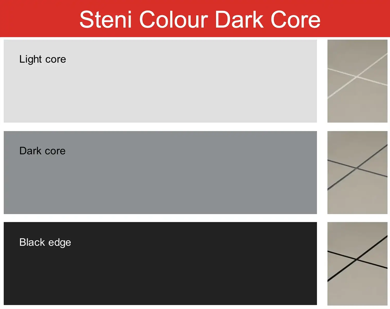 Steni Colour Dark Core Composite Stone Cladding