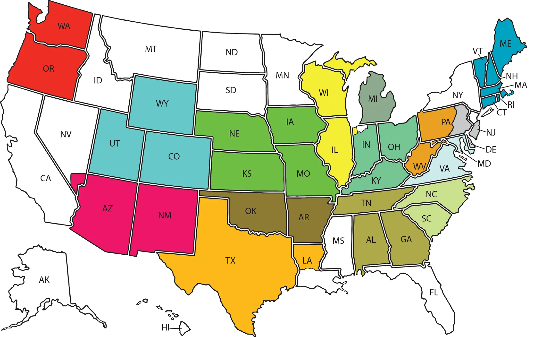 Omnis Panels ForMe Design Rep Map